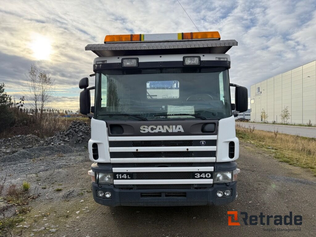 SCANIA P114L med Lift nylig sertifisert kran og EU godkjent - Грузовик с подъемником: фото 3 SCANIA P114L med Lift nylig sertifisert kran og EU godkjent - Грузовик с подъемником: фото 3