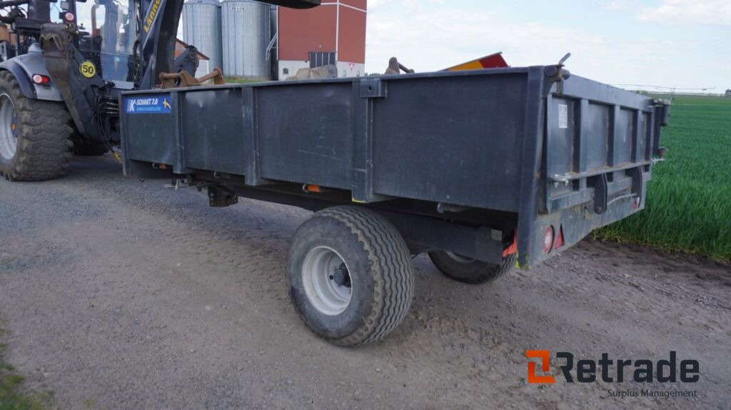 Schaktvagn K-Vagnen 7,0 styrbart drag - Самосвальный прицеп: фото 1 Schaktvagn K-Vagnen 7,0 styrbart drag - Самосвальный прицеп: фото 1