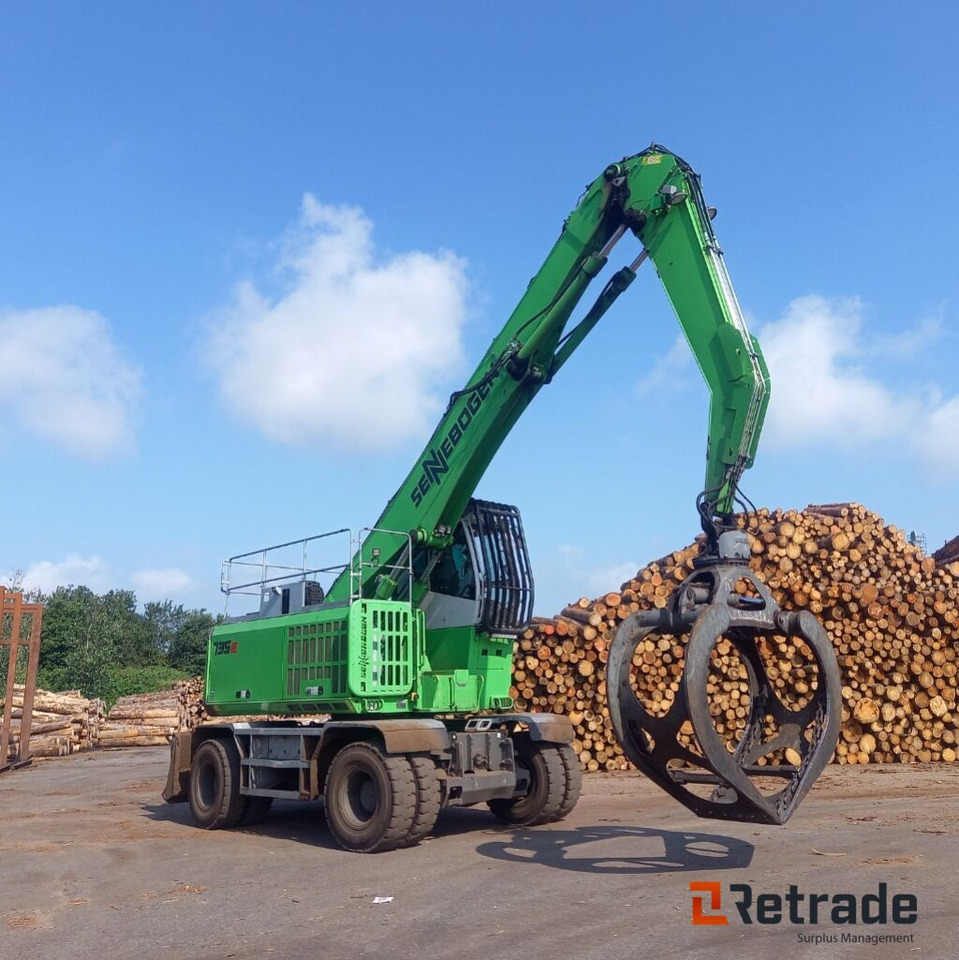 Sennebogen 735 E Hjullæsser. - Перегружатель: фото 5 Sennebogen 735 E Hjullæsser. - Перегружатель: фото 5