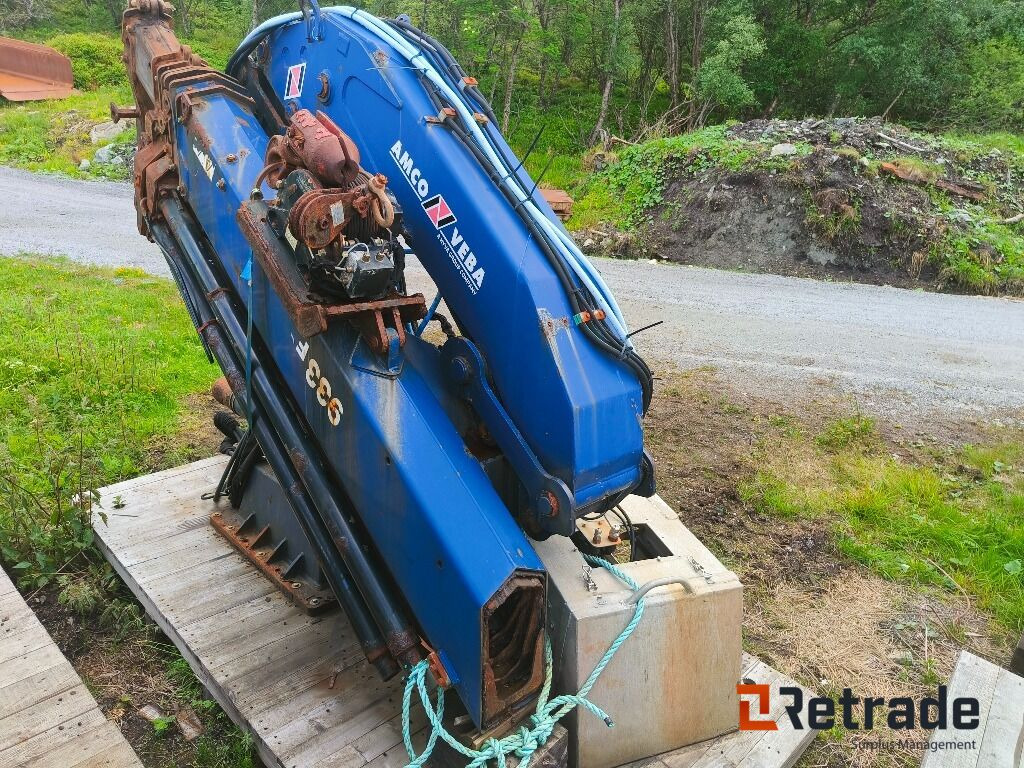 Stykkgodskran, AMCO VEBA V933F 5S, 21m - Кран-манипулятор: фото 2 Stykkgodskran, AMCO VEBA V933F 5S, 21m - Кран-манипулятор: фото 2