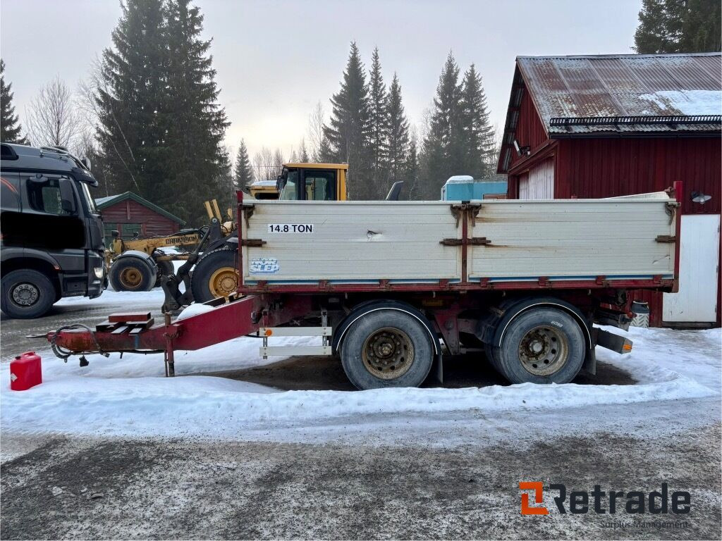 Tippkärra Nor Slep PHV 20 - Самосвальный прицеп: фото 2 Tippkärra Nor Slep PHV 20 - Самосвальный прицеп: фото 2