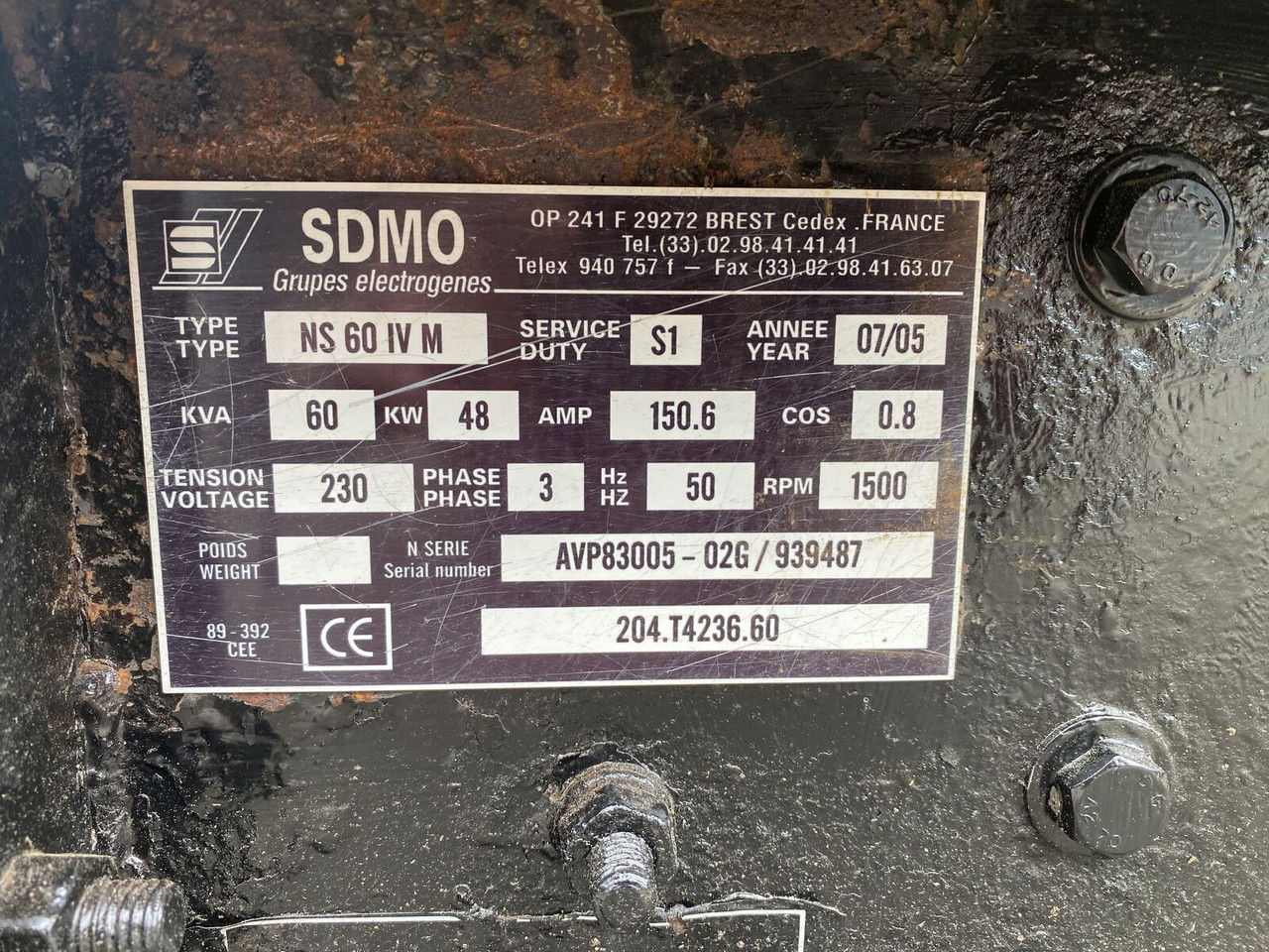 Электрогенератор SDMO NS 60 W M, Silent generator 60kVA, 48KW NS 60 W M, Silent generator 60kVA, 48KW: фото 19 Электрогенератор SDMO NS 60 W M, Silent generator 60kVA, 48KW NS 60 W M, Silent generator 60kVA, 48KW: фото 19