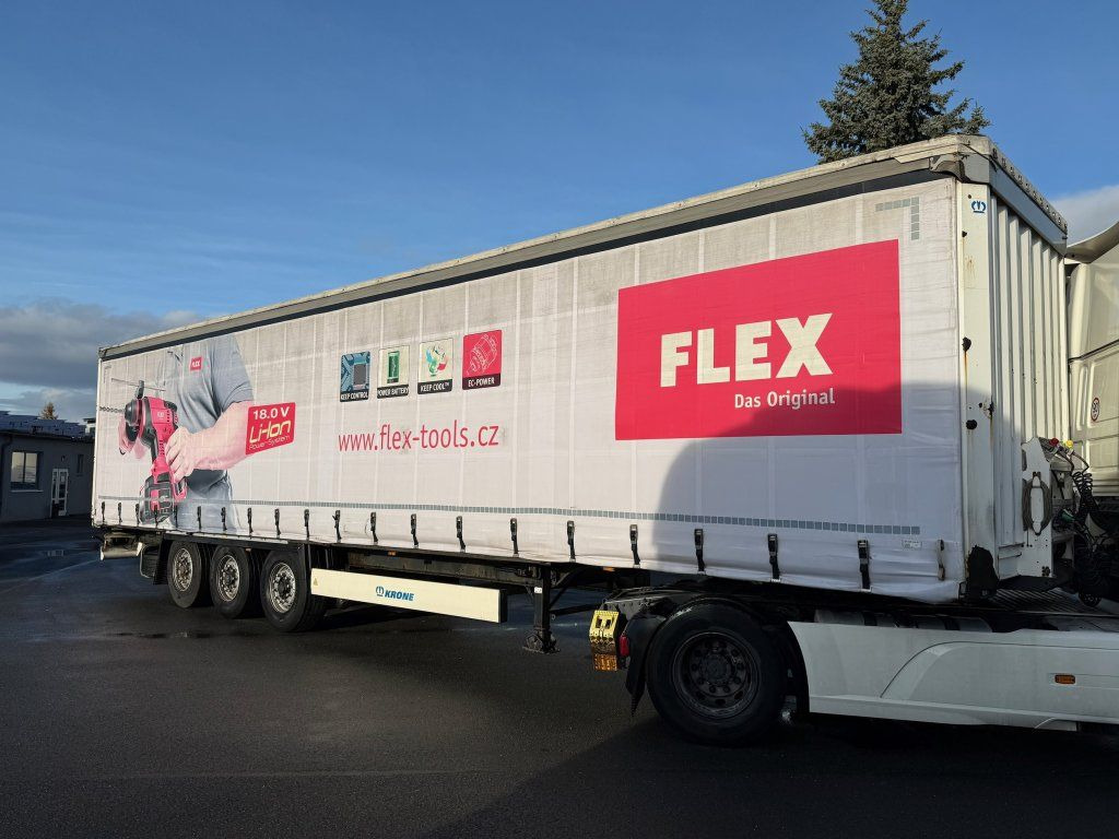 Krone SD - Тентованный полуприцеп: фото 1 Krone SD - Тентованный полуприцеп: фото 1