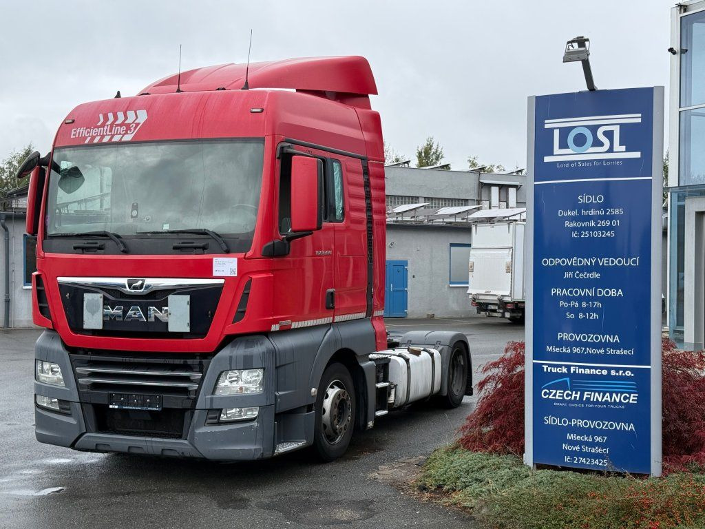 Тягач MAN TGX18.460 EURO 6 MEGA/lowdeck NEW TACHO RETARDER: фото 1