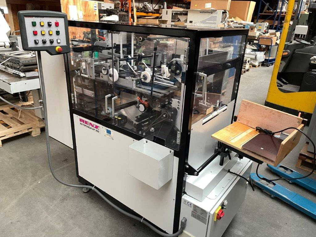 AUTOMATIC PUNCH RENZ AP 360 V4 Manual - Печатное оборудование: фото 1 AUTOMATIC PUNCH RENZ AP 360 V4 Manual - Печатное оборудование: фото 1