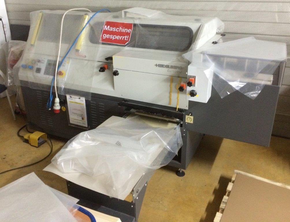 Heidelberg Eurobind EB-500 Single-Column Hotmelt Adhesive Binder - Переплетная машина: фото 1 Heidelberg Eurobind EB-500 Single-Column Hotmelt Adhesive Binder - Переплетная машина: фото 1
