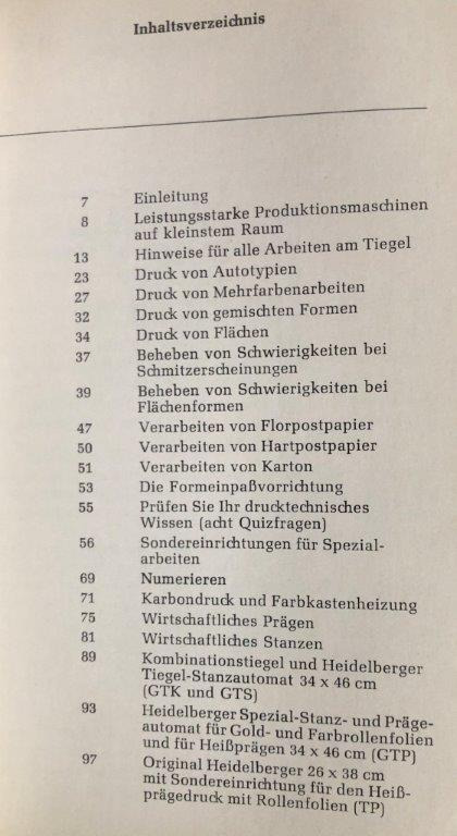 Heidelberg OHT Manual "Winke für den Maschinenmeister" (Hints for the Machine Operator) - Переплетная машина: фото 2 Heidelberg OHT Manual "Winke für den Maschinenmeister" (Hints for the Machine Operator) - Переплетная машина: фото 2