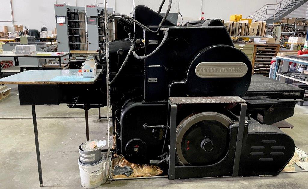 Original Heidelberg Zylinder OHZ SBB size 56 x 82 cm only for die cutting - Переплетная машина: фото 2 Original Heidelberg Zylinder OHZ SBB size 56 x 82 cm only for die cutting - Переплетная машина: фото 2