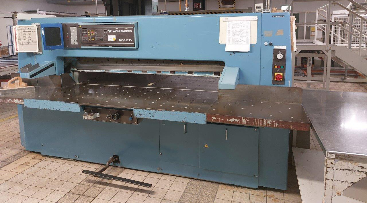 VLF cutting machine WOHLENBERG 185 MCS-2TV - Бумагорезательная машина: фото 1 VLF cutting machine WOHLENBERG 185 MCS-2TV - Бумагорезательная машина: фото 1