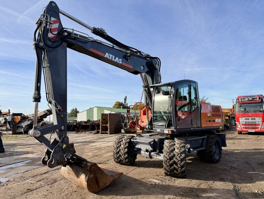 Atlas 190W - Колёсный экскаватор: фото 3 Atlas 190W - Колёсный экскаватор: фото 3