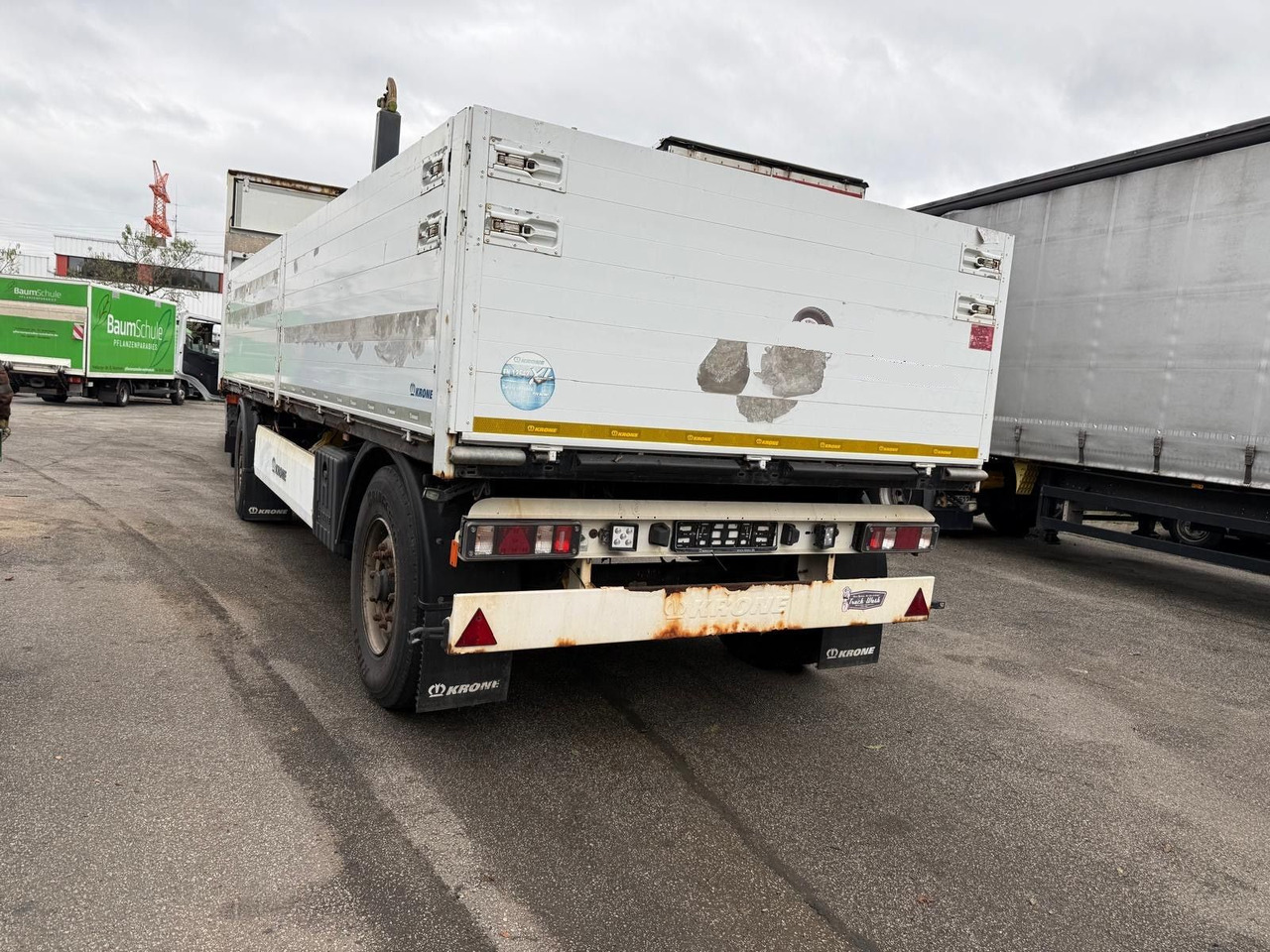 Krone AZ Baustoffe Alu BPW HU möglich - Прицеп бортовой/ Платформа: фото 3 Krone AZ Baustoffe Alu BPW HU möglich - Прицеп бортовой/ Платформа: фото 3