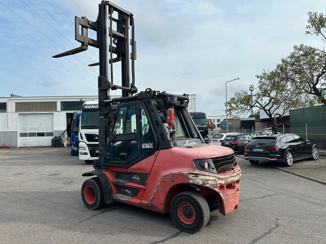 Linde H80D -03/900 Klima/Rückfahrkamera Linde H80D -03/900 Klima/Rückfahrkamera - Дизельный погрузчик: фото 4 Linde H80D -03/900 Klima/Rückfahrkamera Linde H80D -03/900 Klima/Rückfahrkamera - Дизельный погрузчик: фото 4