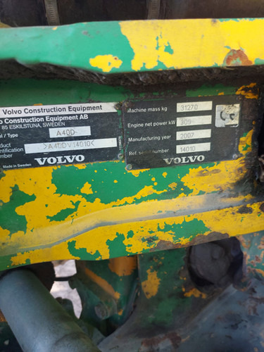 2007 Volvo A40D - Сочленённый самосвал: фото 5 2007 Volvo A40D - Сочленённый самосвал: фото 5