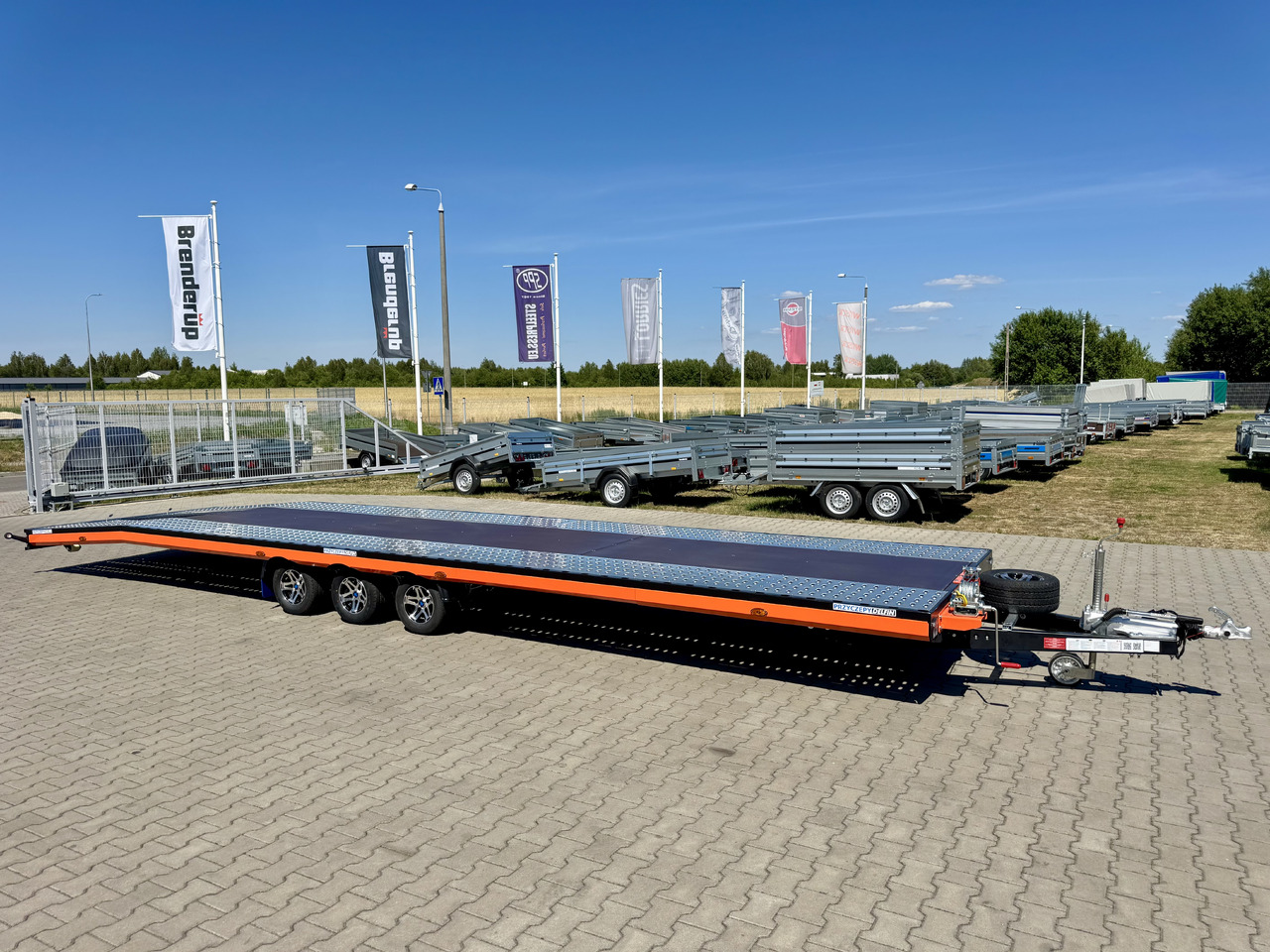 NIEWIADÓW Indiana Premium Color 850 x 210 cm | 3500 kg - Прицеп-автовоз: фото 1 NIEWIADÓW Indiana Premium Color 850 x 210 cm | 3500 kg - Прицеп-автовоз: фото 1
