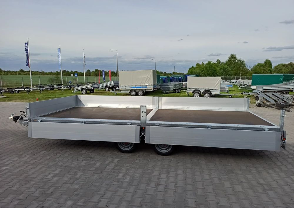 Новый Прицеп бортовой/ Платформа STEMA SHP O2 35-52-22.2 | 510x213 cm ALU 3,5T hamowana: фото 12