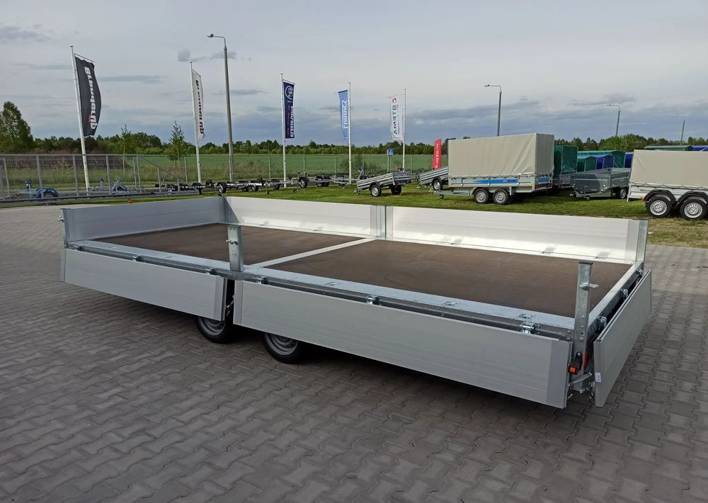 Новый Прицеп бортовой/ Платформа STEMA SHP O2 35-52-22.2 | 510x213 cm ALU 3,5T hamowana: фото 13