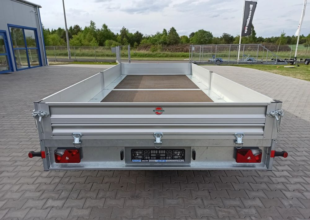 Новый Прицеп бортовой/ Платформа STEMA SHP O2 35-52-22.2 | 510x213 cm ALU 3,5T hamowana: фото 9