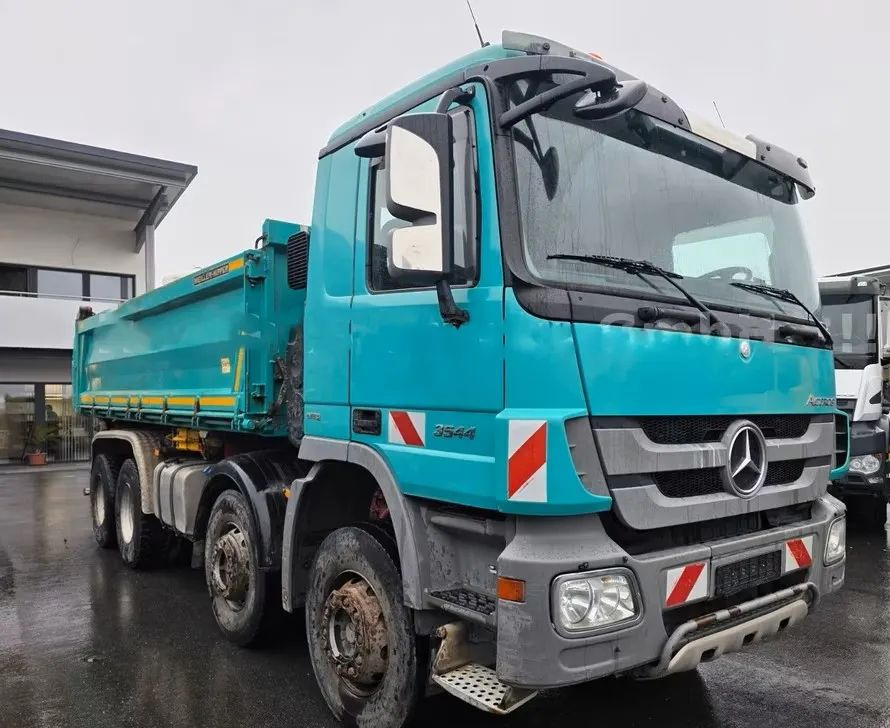 Mercedes-Benz Actros 3544 / 4144 •EPS •Wywrotka trójstronna • 8x4 • Meiller BORDMATIK • Euro5 • - Самосвал: фото 4 Mercedes-Benz Actros 3544 / 4144 •EPS •Wywrotka trójstronna • 8x4 • Meiller BORDMATIK • Euro5 • - Самосвал: фото 4