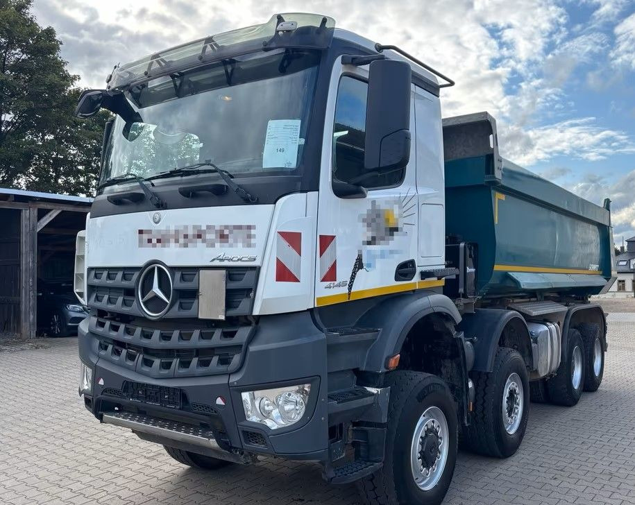 Mercedes-Benz Arocs 4145 AK 8x6 | Wywrotka trójstronna Schmitz Mulde | Klima | Kamera | - Самосвал: фото 2 Mercedes-Benz Arocs 4145 AK 8x6 | Wywrotka trójstronna Schmitz Mulde | Klima | Kamera | - Самосвал: фото 2
