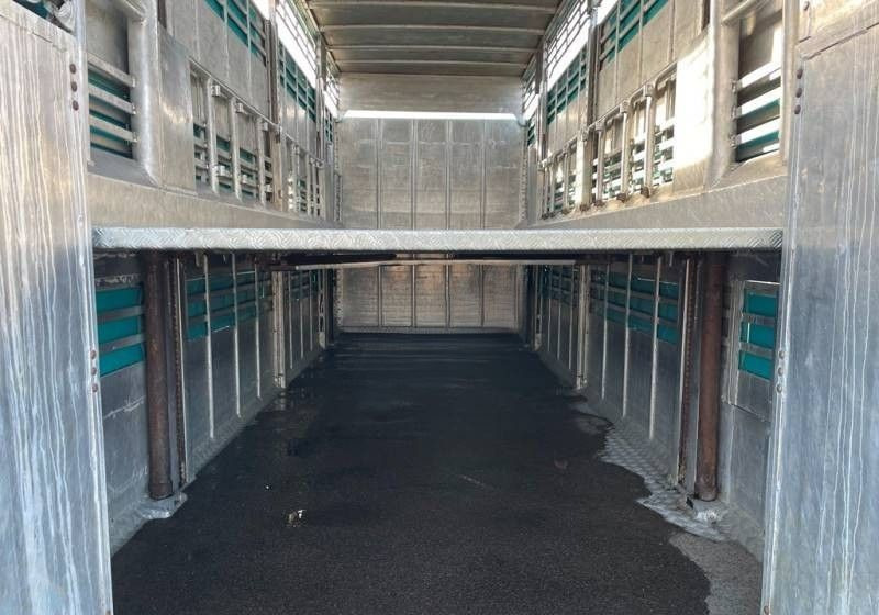 Scania R380 / 6x2 / Pezzaioli / 2-poziomowa zabudowa do przewozu zwierząt / Euro 3 / oś podnoszona / podnoszony dach - Грузовик для перевозки животных: фото 4 Scania R380 / 6x2 / Pezzaioli / 2-poziomowa zabudowa do przewozu zwierząt / Euro 3 / oś podnoszona / podnoszony dach - Грузовик для перевозки животных: фото 4