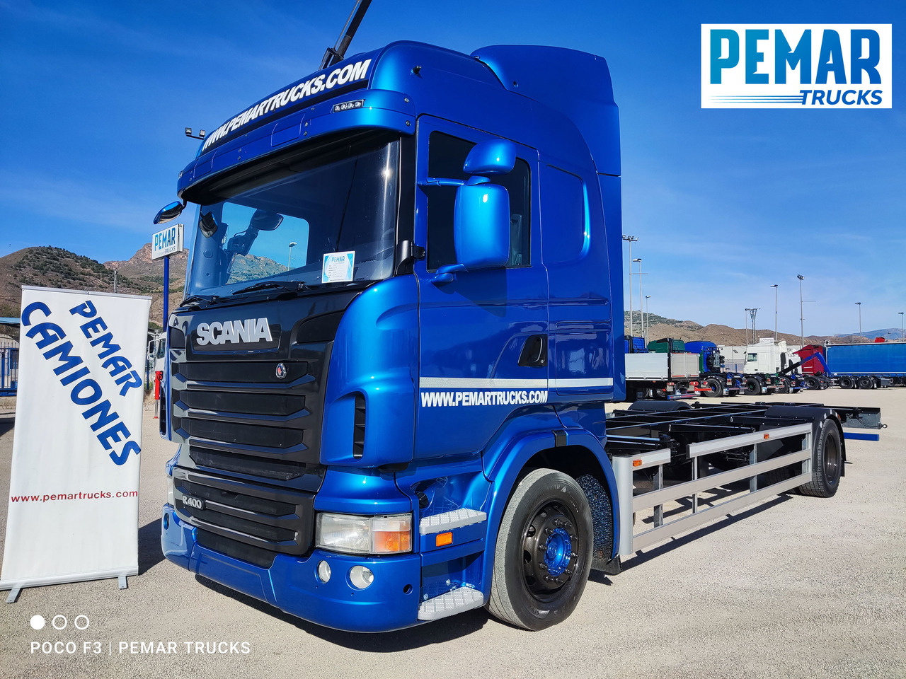 SCANIA R 400 CHASIS CAJA INTERCAMBIABLE - Грузовик-шасси: фото 1 SCANIA R 400 CHASIS CAJA INTERCAMBIABLE - Грузовик-шасси: фото 1