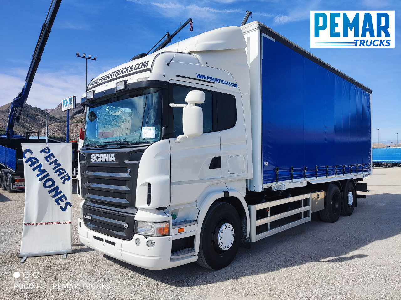 SCANIA R 500 6X2 TAUTLINER CAJA INTERCAMBIABLE - Грузовик-контейнеровоз/ Сменный кузов: фото 1 SCANIA R 500 6X2 TAUTLINER CAJA INTERCAMBIABLE - Грузовик-контейнеровоз/ Сменный кузов: фото 1