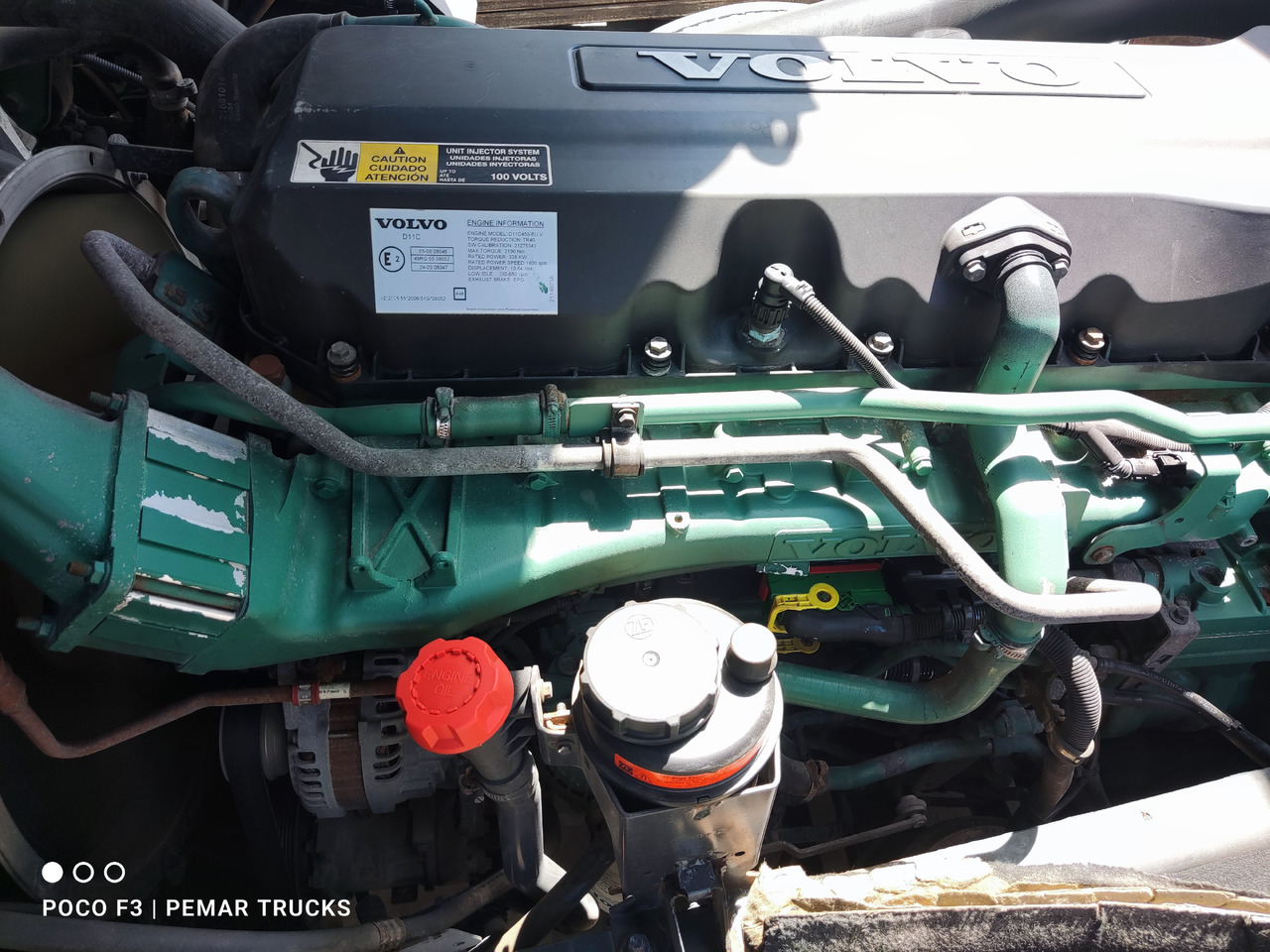 VOLVO 11 LITROS D11C450 - Двигатель: фото 2 VOLVO 11 LITROS D11C450 - Двигатель: фото 2