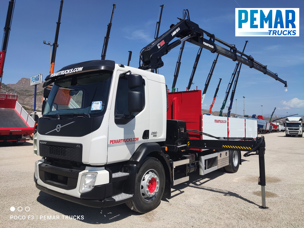 VOLVO FL 280 GRUA CAJA FIJA EURO 6 - Автоманипулятор: фото 1 VOLVO FL 280 GRUA CAJA FIJA EURO 6 - Автоманипулятор: фото 1