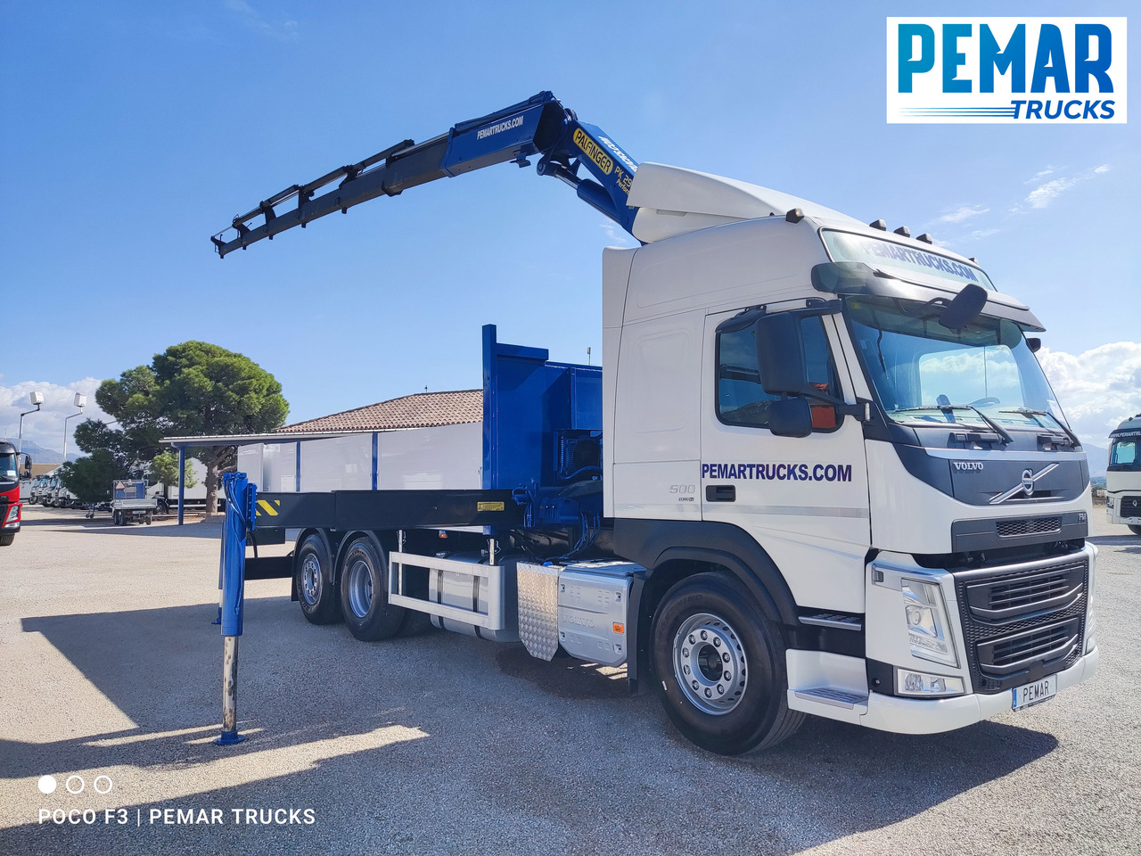 VOLVO FM 500 6X2 GRUA CAJA FIJA - Автоманипулятор: фото 3 VOLVO FM 500 6X2 GRUA CAJA FIJA - Автоманипулятор: фото 3