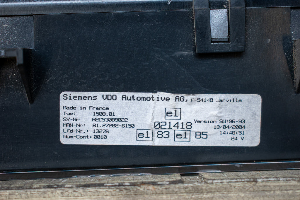 MAN TGA - Приборная панель для Грузовиков: фото 3 MAN TGA - Приборная панель для Грузовиков: фото 3