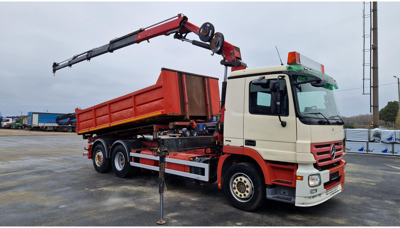 Mercedes-Benz ACTROS 2544L 6X2*4 HMF 1420K4 2012 - Тросовый мультилифт, Автоманипулятор: фото 2 Mercedes-Benz ACTROS 2544L 6X2*4 HMF 1420K4 2012 - Тросовый мультилифт, Автоманипулятор: фото 2