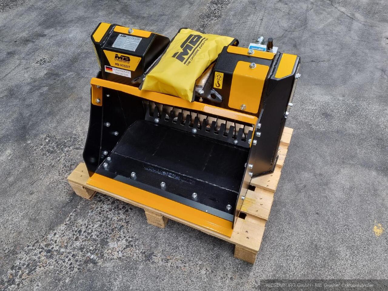 MB Crusher Schaufelseparator Separator MB-HDS 207 / 1,3 - 2,8 t - Сортировочный ковш для Строительной техники: фото 1 MB Crusher Schaufelseparator Separator MB-HDS 207 / 1,3 - 2,8 t - Сортировочный ковш для Строительной техники: фото 1