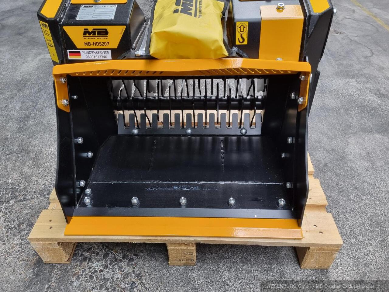 MB Crusher Schaufelseparator Separator MB-HDS 207 / 1,3 - 2,8 t - Сортировочный ковш для Строительной техники: фото 2 MB Crusher Schaufelseparator Separator MB-HDS 207 / 1,3 - 2,8 t - Сортировочный ковш для Строительной техники: фото 2