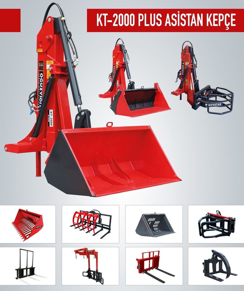 Novatar Tractor Rear Loader - Трактор: фото 1 Novatar Tractor Rear Loader - Трактор: фото 1