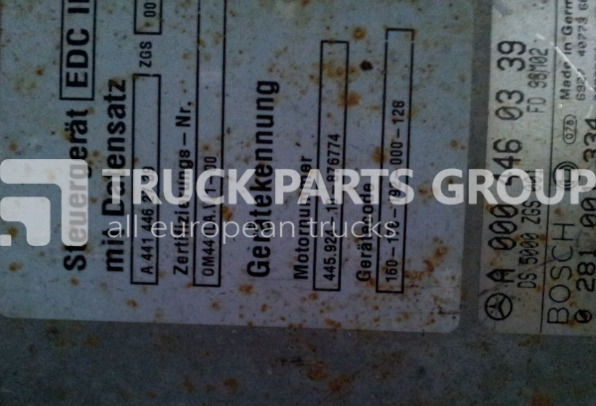 MERCEDES-BENZ engine control unit, EDC, ECU control unit - Блок управления для Грузовиков: фото 1 MERCEDES-BENZ engine control unit, EDC, ECU control unit - Блок управления для Грузовиков: фото 1