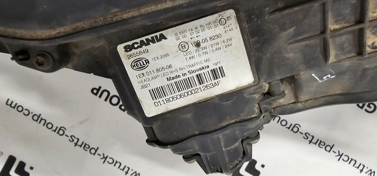 SCANIA Scania headlight S line EURO 6, lamps 2674390, 2379882, 2655848, 2674391, 2379886, 2655849, 2674392, 2674412, 2338121, 2338122, 2338273, 2338275, 2338281, 2338282, 2311420, 2295953, 2529168, 2346372, - Передняя фара для Грузовиков: фото 3 SCANIA Scania headlight S line EURO 6, lamps 2674390, 2379882, 2655848, 2674391, 2379886, 2655849, 2674392, 2674412, 2338121, 2338122, 2338273, 2338275, 2338281, 2338282, 2311420, 2295953, 2529168, 2346372, - Передняя фара для Грузовиков: фото 3