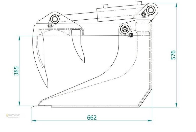 Vemac Krokodilschaufel 90 cm Kroko Schaufel Avant Multione Hoflader NEU - Техника для силоса: фото 2 Vemac Krokodilschaufel 90 cm Kroko Schaufel Avant Multione Hoflader NEU - Техника для силоса: фото 2