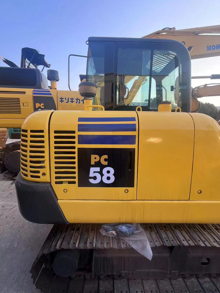 KOMATSU PC58-8 - Гусеничный экскаватор: фото 3 KOMATSU PC58-8 - Гусеничный экскаватор: фото 3