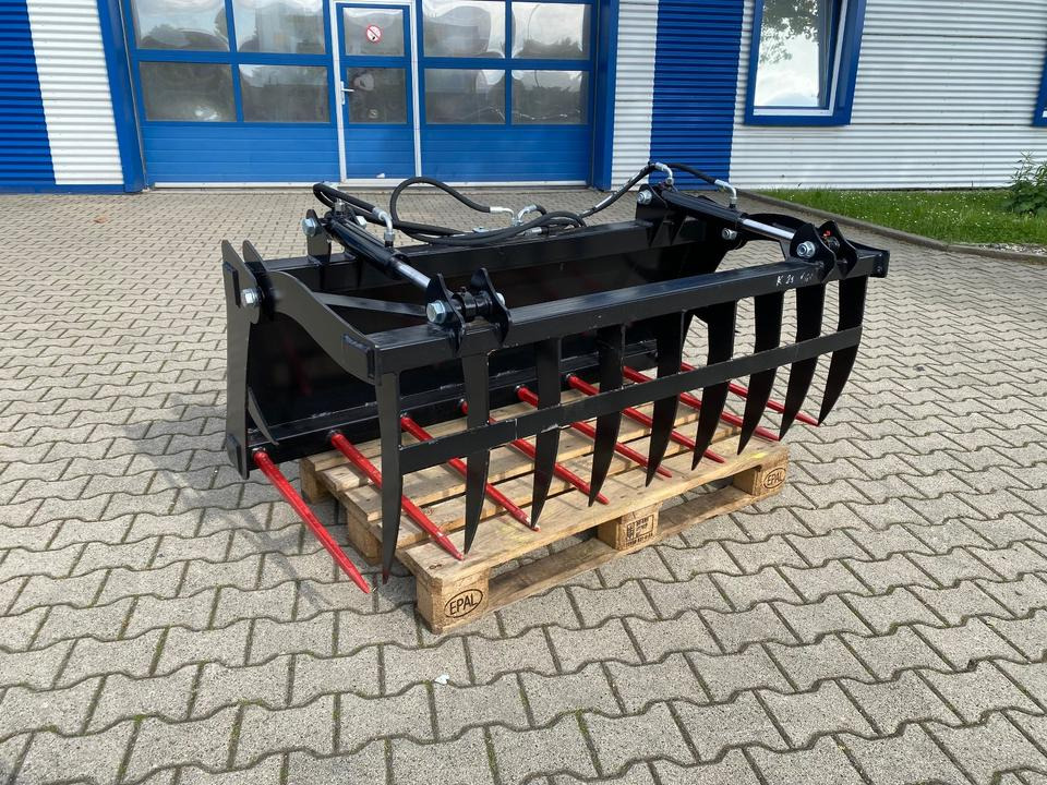 Krokodilgebiss Greifschaufel Dunggabel 1600mm EURO-Aufnahme *INKL.19% MWST* - Техника для силоса: фото 1 Krokodilgebiss Greifschaufel Dunggabel 1600mm EURO-Aufnahme *INKL.19% MWST* - Техника для силоса: фото 1