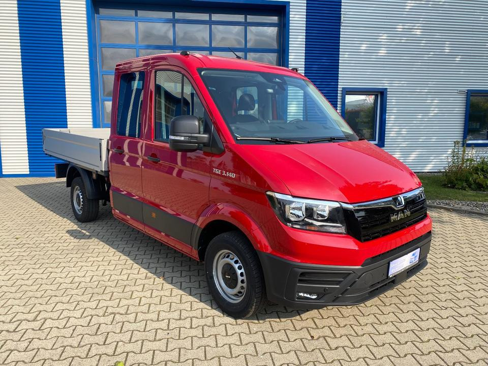 MAN TGE 3.140 Doka Pritsche Next Level *TEMPO*KLIMA*CAM*AHK*APP*PDC*INKL.19% MWST*SOFORT!* - Малотоннажный бортовой грузовик, Грузопассажирский фургон: фото 3 MAN TGE 3.140 Doka Pritsche Next Level *TEMPO*KLIMA*CAM*AHK*APP*PDC*INKL.19% MWST*SOFORT!* - Малотоннажный бортовой грузовик, Грузопассажирский фургон: фото 3