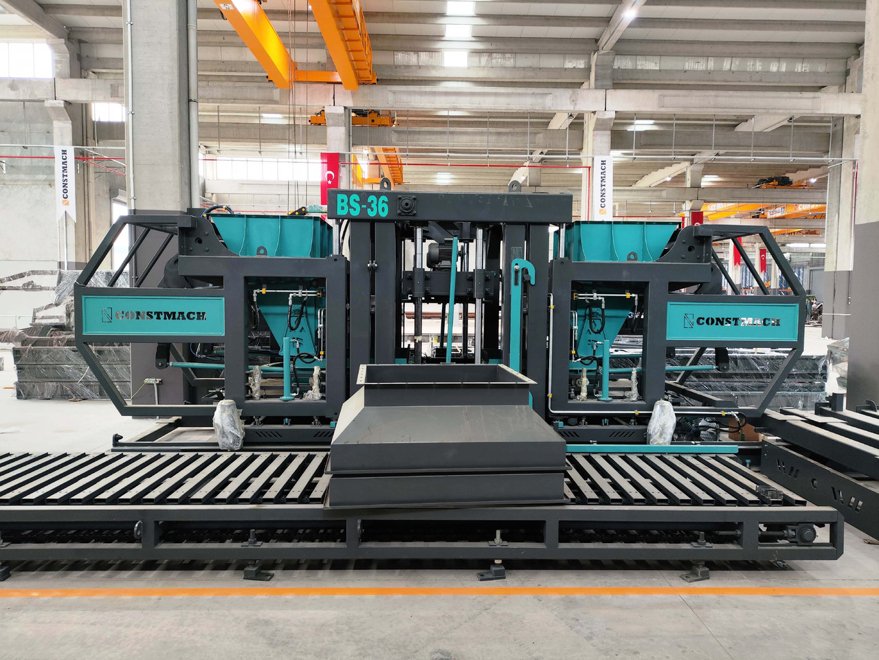 Constmach BS-42 Briquette Making Machine (Concrete Block Making Machine) - Вибропресс: фото 4 Constmach BS-42 Briquette Making Machine (Concrete Block Making Machine) - Вибропресс: фото 4