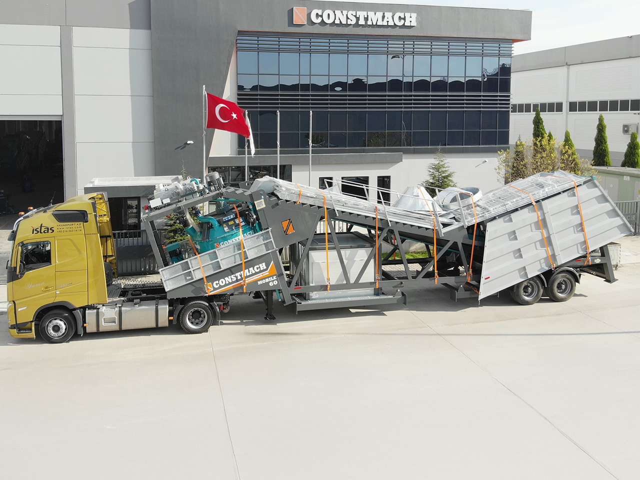 Constmach Mobile Betonmischanlage mit 60 m³/h - Бетонный завод: фото 5 Constmach Mobile Betonmischanlage mit 60 m³/h - Бетонный завод: фото 5