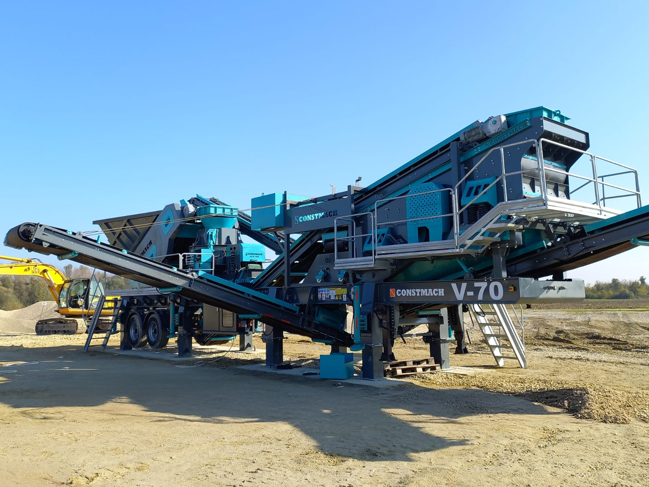 Constmach Mobiler Prallbrecher mit vertikaler Welle und einer Kapazität von 100–150 Tonnen - Мобильная дробилка: фото 4 Constmach Mobiler Prallbrecher mit vertikaler Welle und einer Kapazität von 100–150 Tonnen - Мобильная дробилка: фото 4