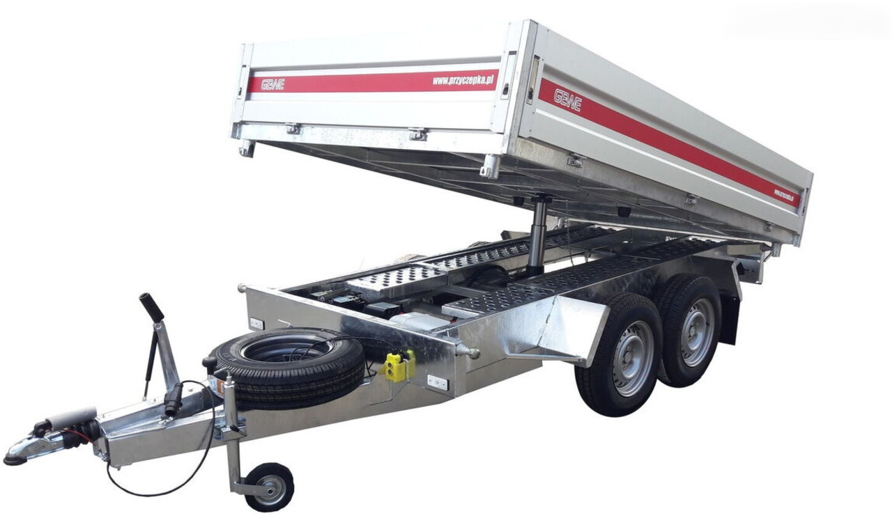 Gewe Kiper 3 stronny 3x1,8m - P3500 F/4 - Самосвальный прицеп: фото 3 Gewe Kiper 3 stronny 3x1,8m - P3500 F/4 - Самосвальный прицеп: фото 3