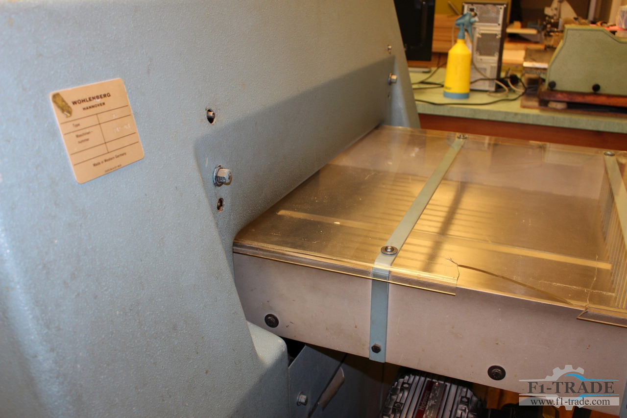 Wohlenberg 76 SPM - Бумагорезательная машина: фото 5 Wohlenberg 76 SPM - Бумагорезательная машина: фото 5