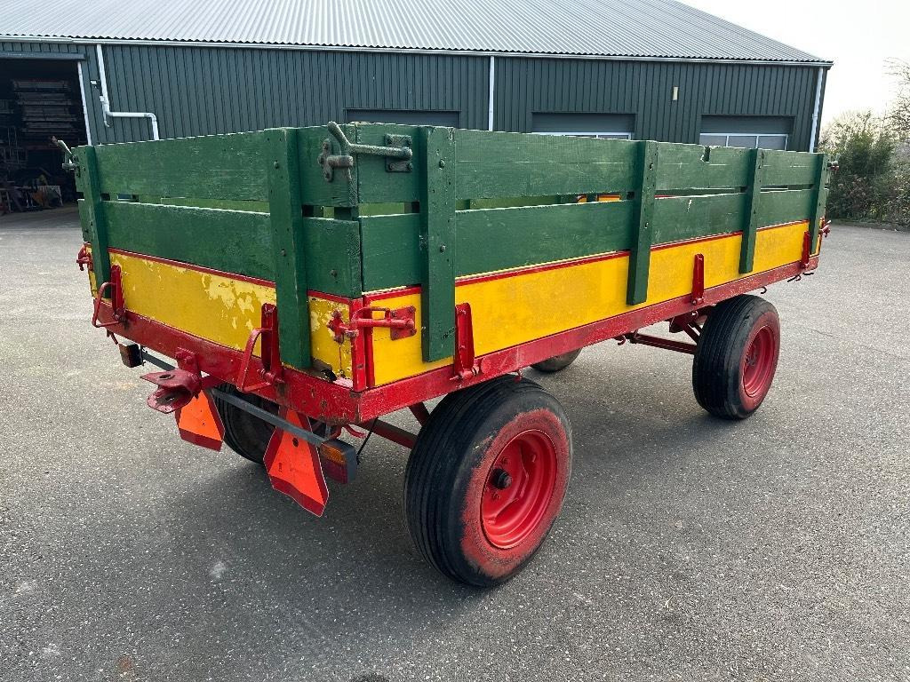 Miedema landbouwwagen vierwielige wagen schamelwagen - Сельскохозяйственный прицеп: фото 2 Miedema landbouwwagen vierwielige wagen schamelwagen - Сельскохозяйственный прицеп: фото 2