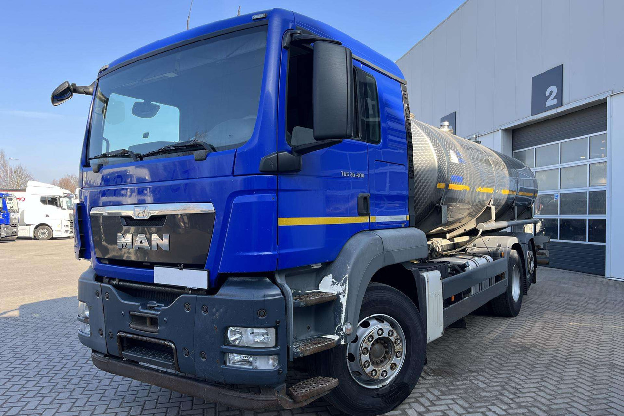 MAN TGS 26.400 6X2-2 Pienovežis (8488) - Грузовик-цистерна, Прицеп-цистерна: фото 1 MAN TGS 26.400 6X2-2 Pienovežis (8488) - Грузовик-цистерна, Прицеп-цистерна: фото 1