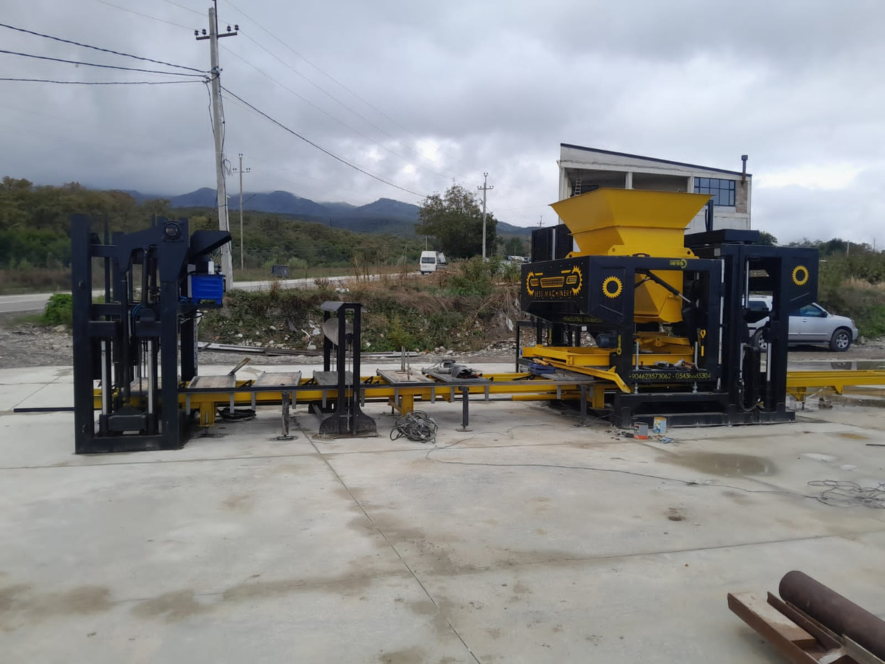 Automatic Concrete Block Machine | PRS-600 - Вибропресс: фото 4 Automatic Concrete Block Machine | PRS-600 - Вибропресс: фото 4