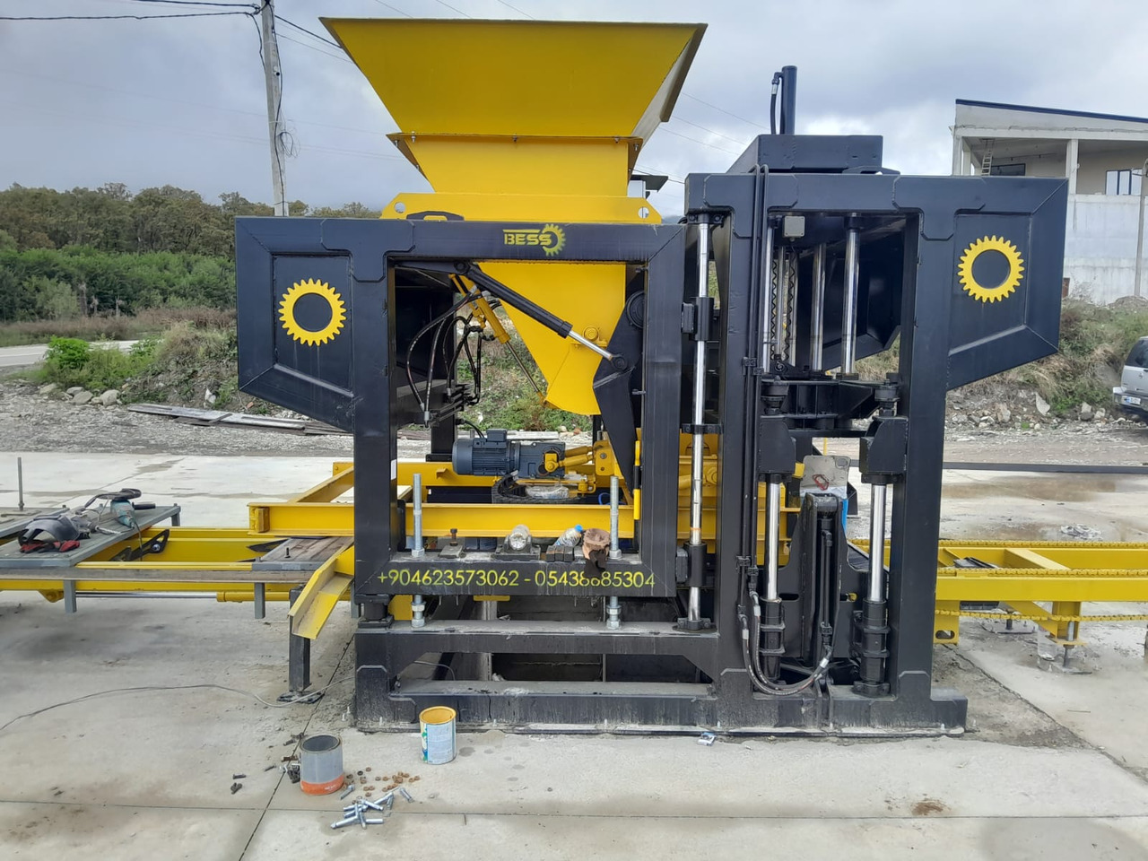 Automatic Concrete Block Machine | PRS-600 - Вибропресс: фото 2 Automatic Concrete Block Machine | PRS-600 - Вибропресс: фото 2