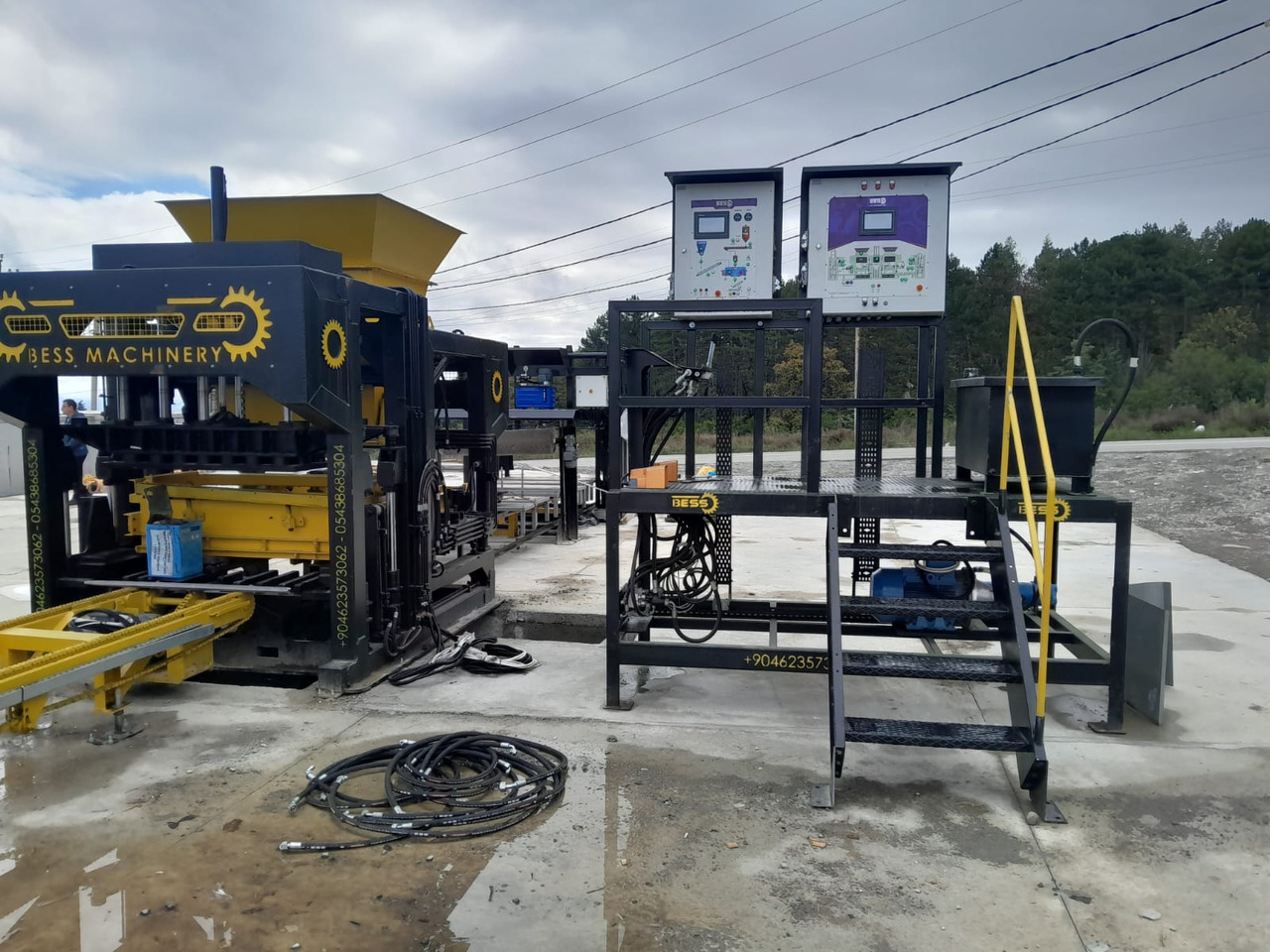 Automatic Concrete Block Machine | PRS-600 - Вибропресс: фото 5 Automatic Concrete Block Machine | PRS-600 - Вибропресс: фото 5